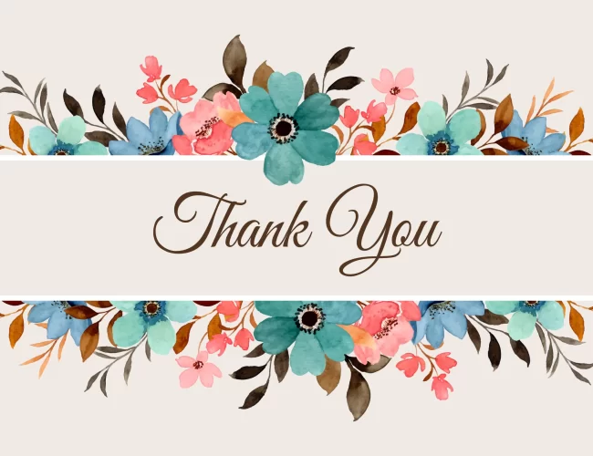 Thank_you_card_with_watercolor_flower_border